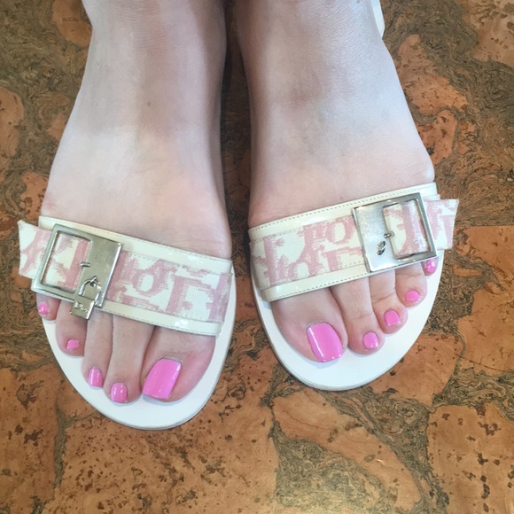Dior Shoes - DIOR Vintage Flat Sandals